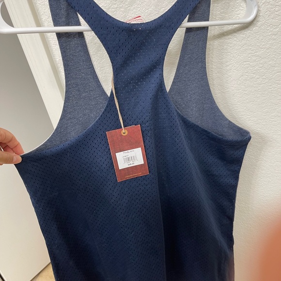 NWT Mitchell & Ness Women's Reversible LA L.A. Galaxy Mesh Tank Jersey Large - Picture 3 of 6